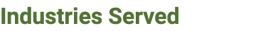 Industries Served