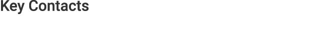 Key Contacts