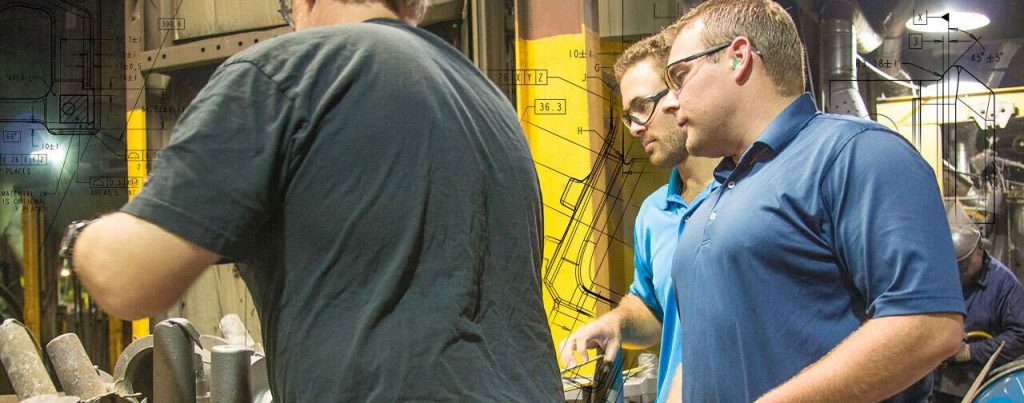 Some of our team members at Eagle Alloy