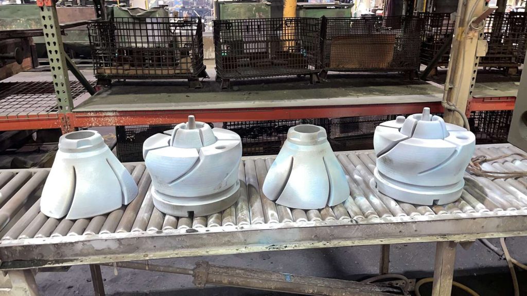 Rapid prototyping: 3D-printed cores