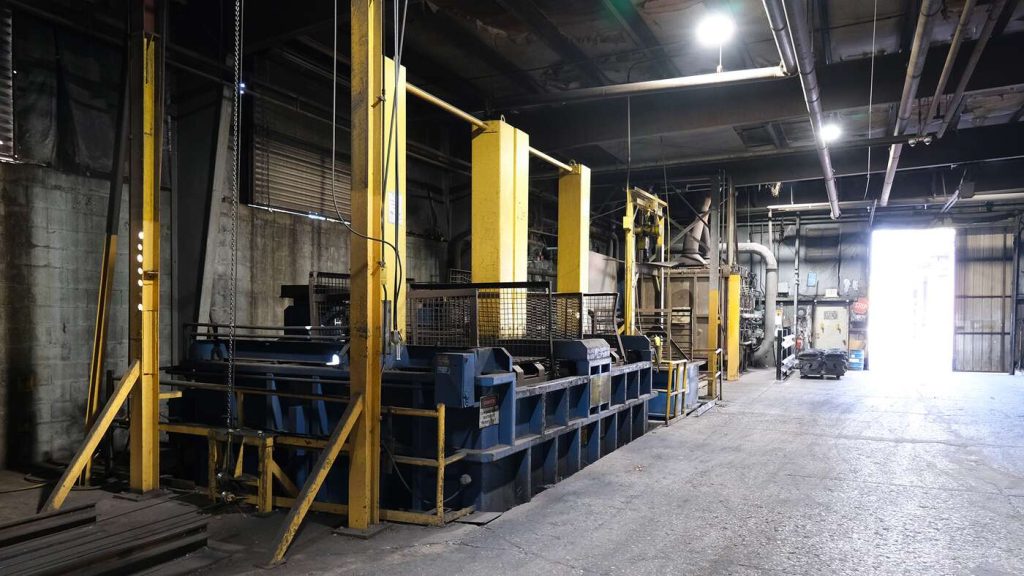 Heat treatment: quench tank and oven