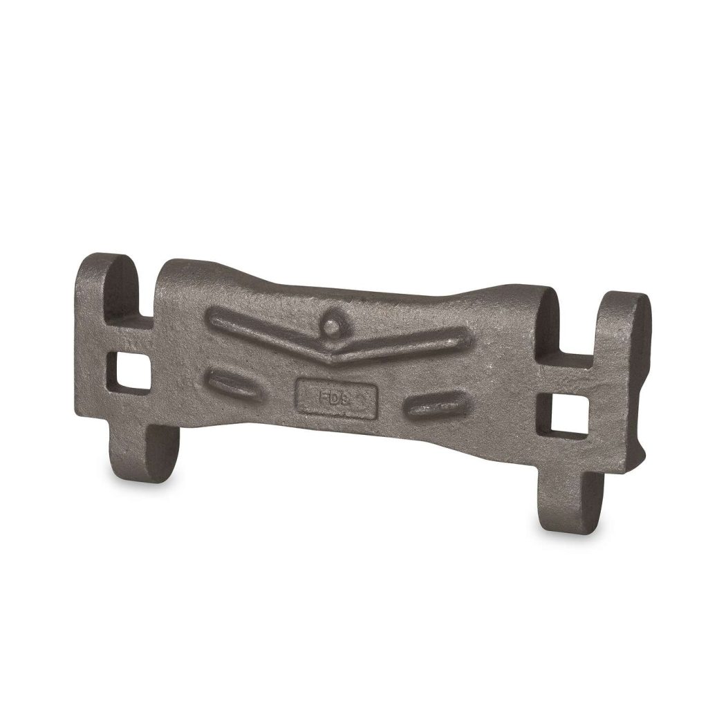 High-strength carbon steel track pad