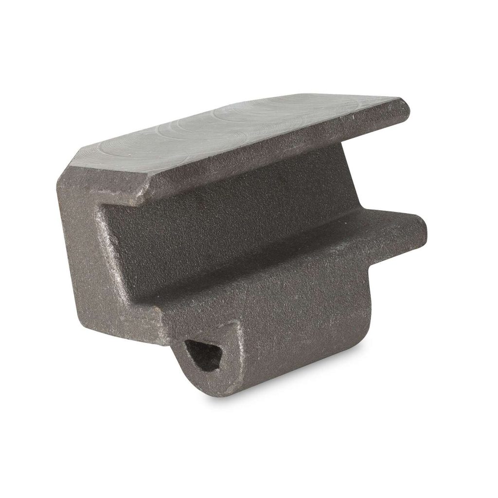 High-strength carbon steel wedge block