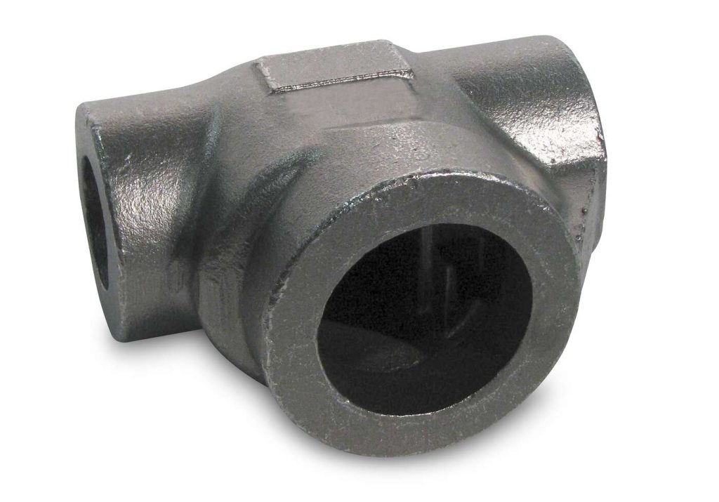 High-strength carbon steel 3-port